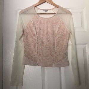 Never Worn Lace Guess Blouse